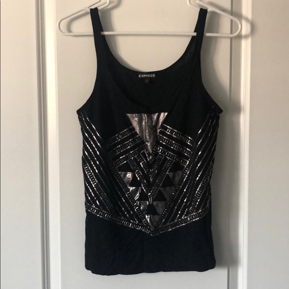 Express Aztec Dazzled Tank